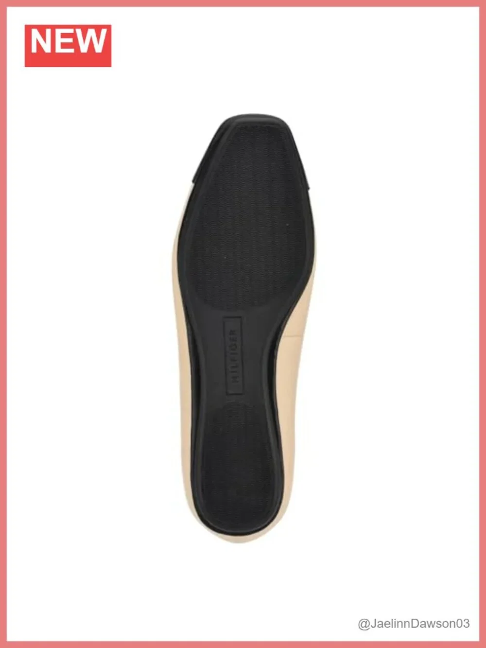 Women's Square Toe Slip-On Ballet Flat with Cushioned Insole